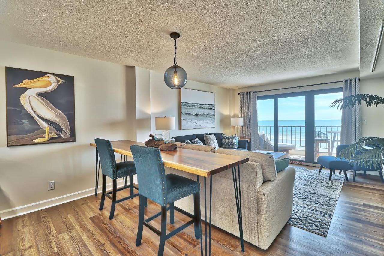 Direct Ocean Front 3Br 3Ba Beach Front شاطئ ميرتل المظهر الخارجي الصورة