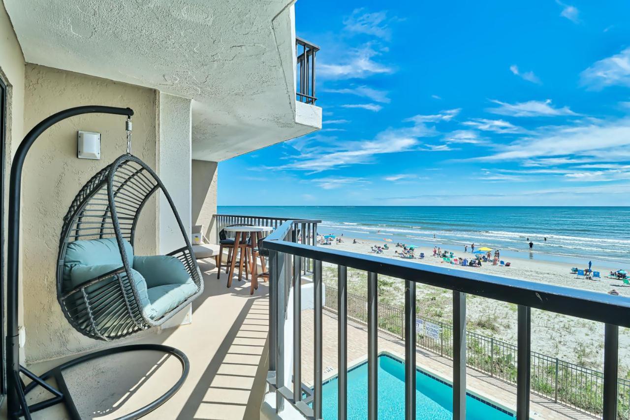 Direct Ocean Front 3Br 3Ba Beach Front شاطئ ميرتل المظهر الخارجي الصورة