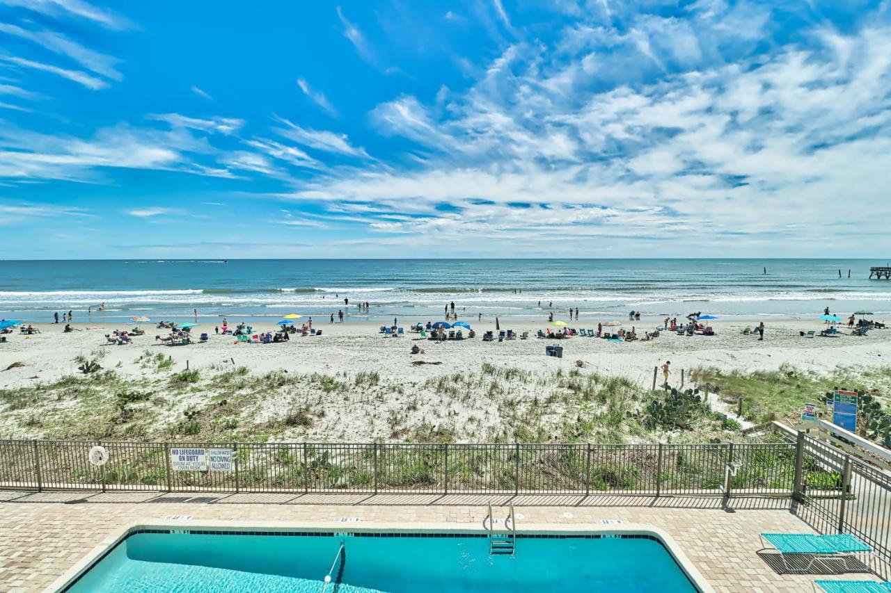 Direct Ocean Front 3Br 3Ba Beach Front شاطئ ميرتل المظهر الخارجي الصورة