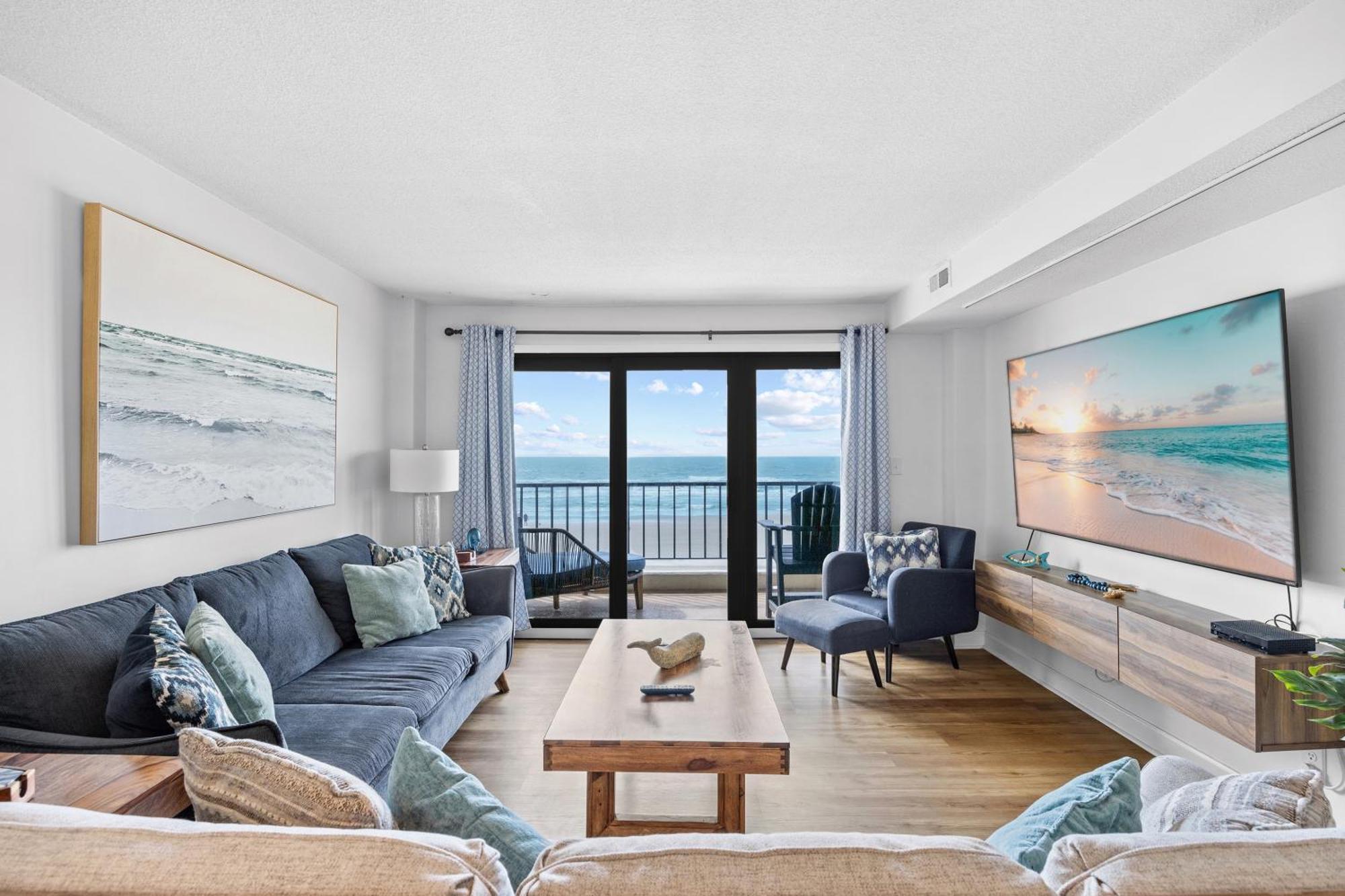 Direct Ocean Front 3Br 3Ba Beach Front شاطئ ميرتل المظهر الخارجي الصورة