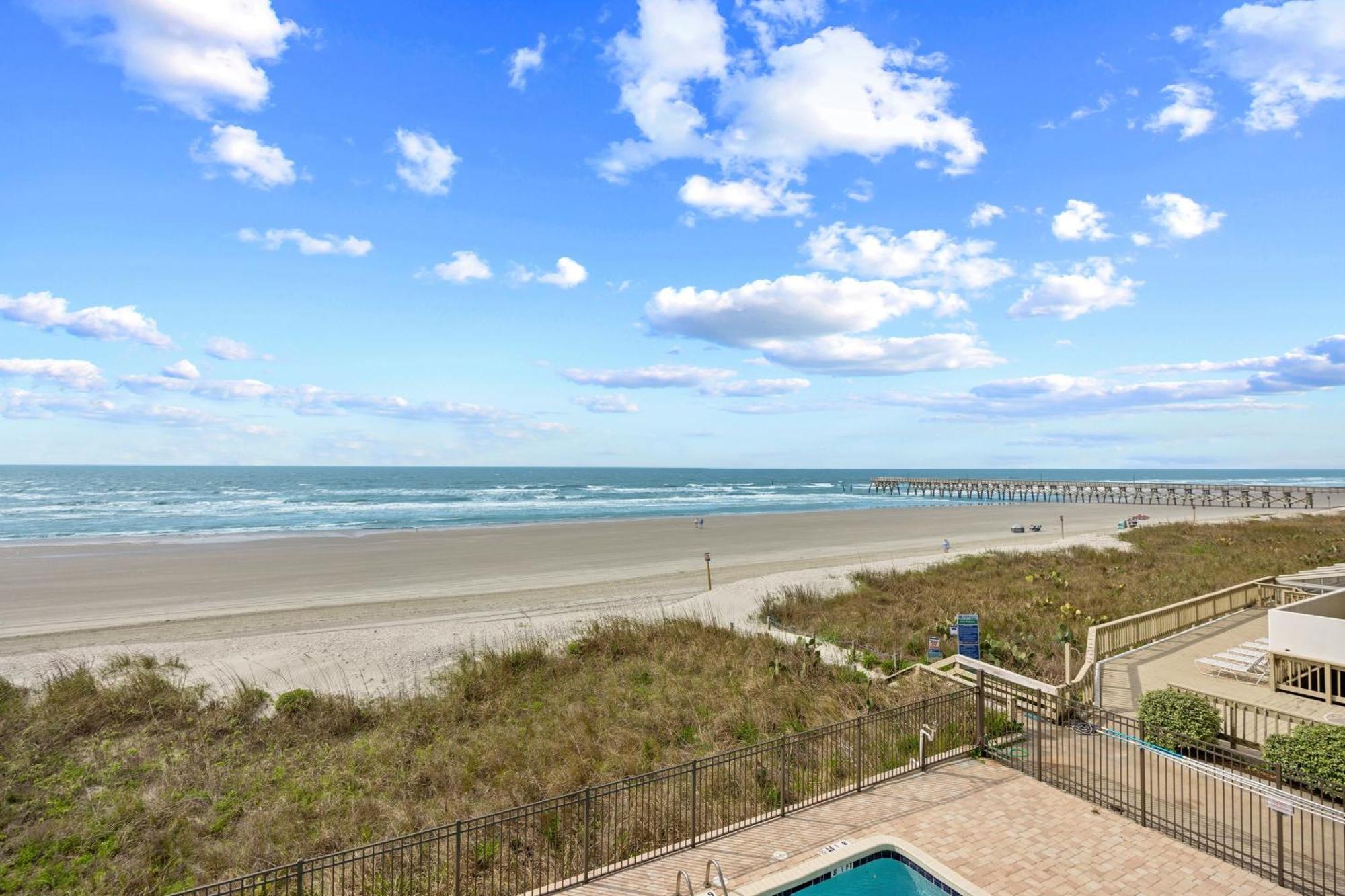 Direct Ocean Front 3Br 3Ba Beach Front شاطئ ميرتل المظهر الخارجي الصورة